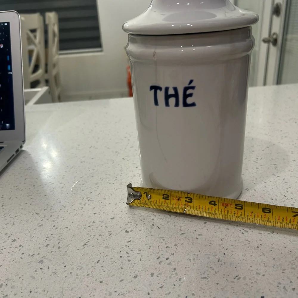 FVtg Williams Sonoma Bistro Français THÈ Canister